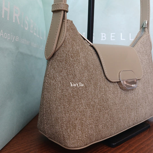 Sac porté épaule Chrisbella Original - Vert Olive