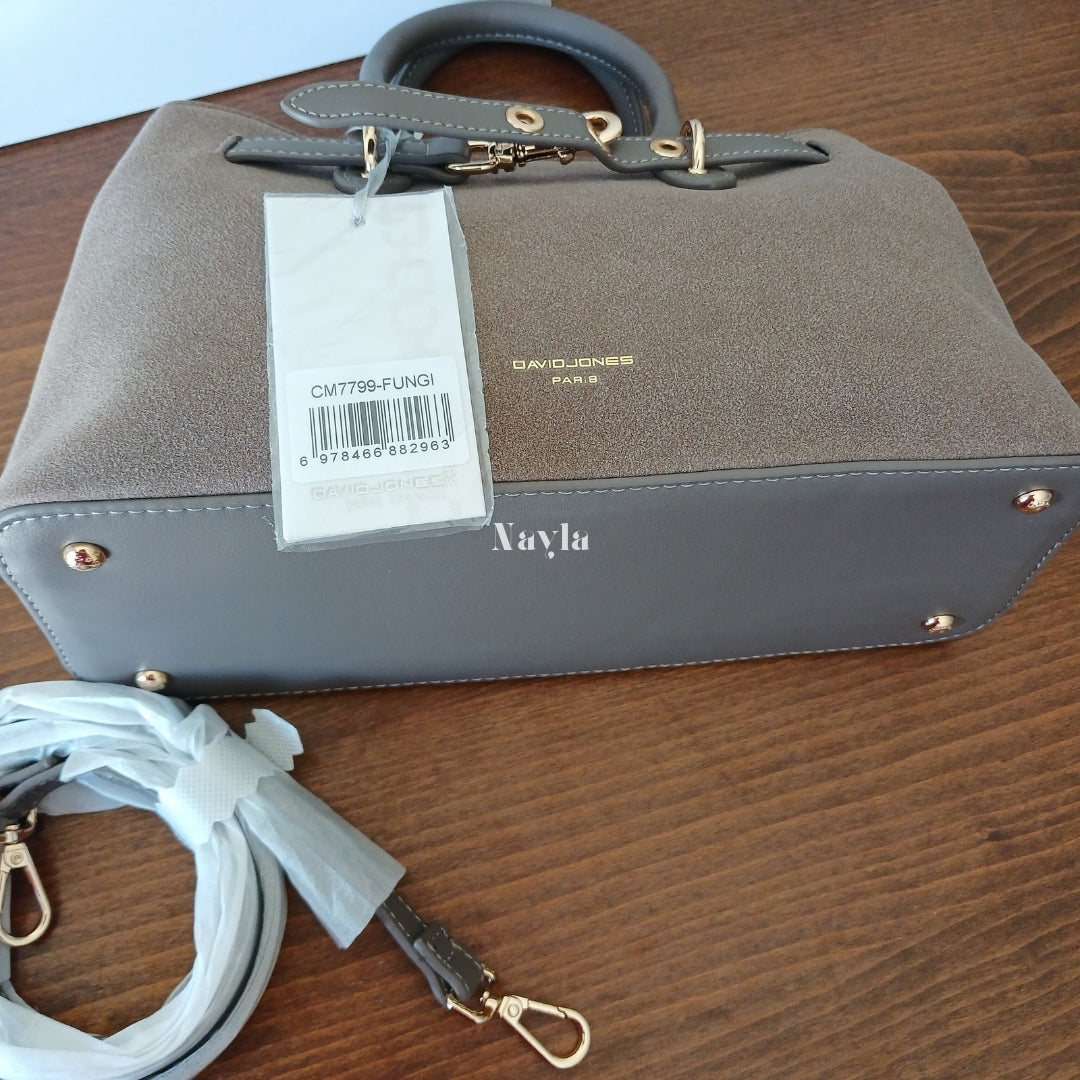 Sac à main David Jones CM7799 - Gris