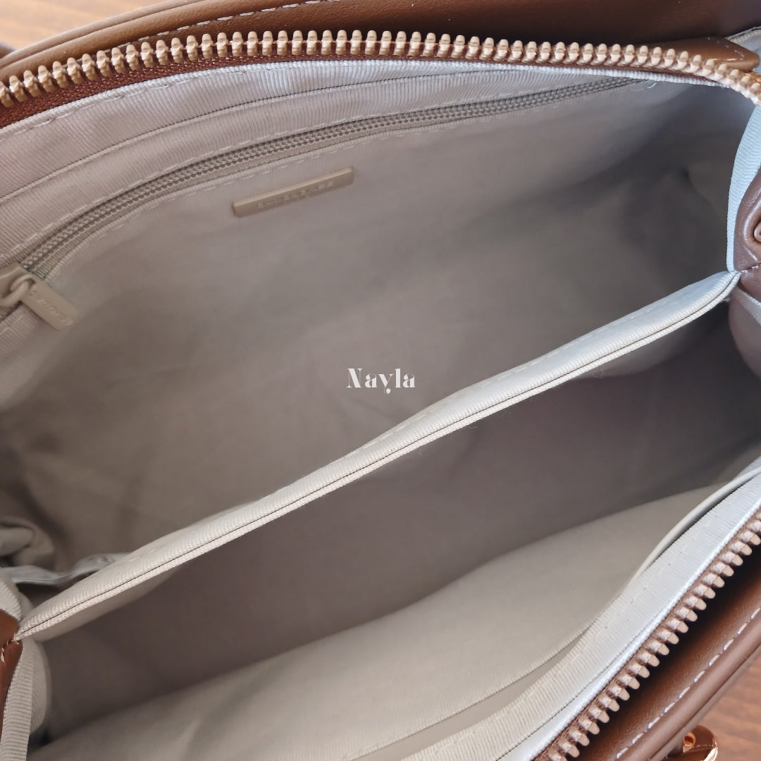 Sac à main David Jones CM7799 - Marron Chocolat