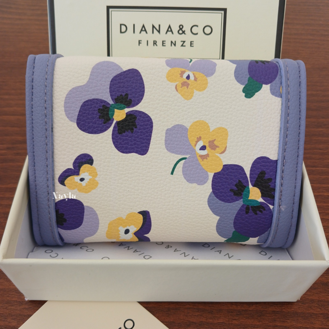 Porte-monnaie Fleuri Diana&Co - 797-2 Lilac