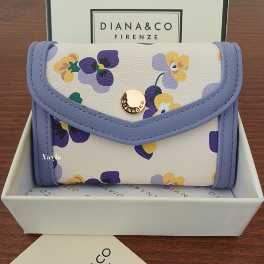 Porte-monnaie Fleuri Diana&Co - 797-2 Lilac