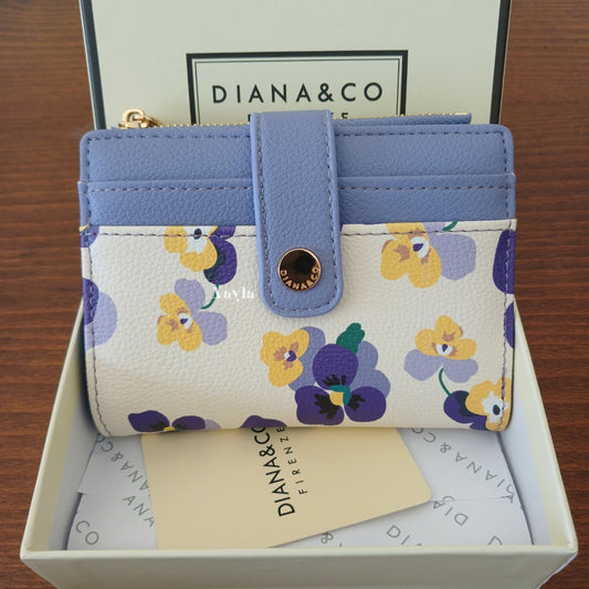 Porte-monnaie Diana&Co fleuri - 797-3 Lilac